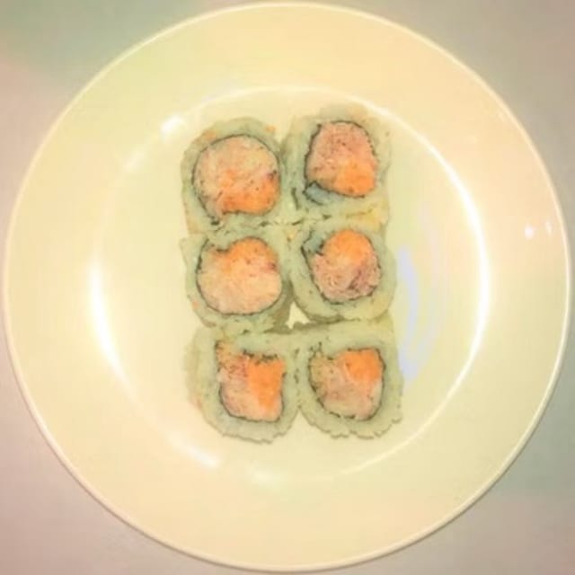 Spicy Blue Crab Crunchy Roll.
