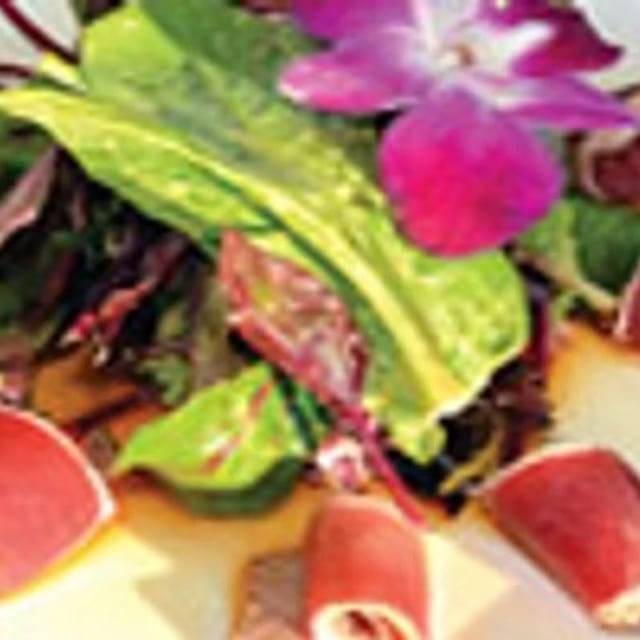 Paper Tuna Tataki.