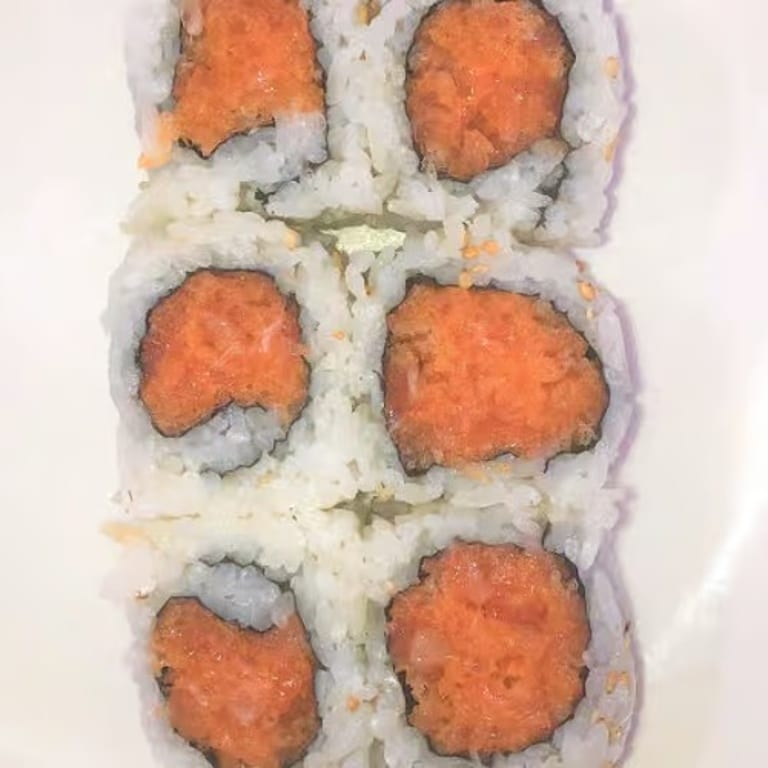 Delicious Spicy Salmon Roll