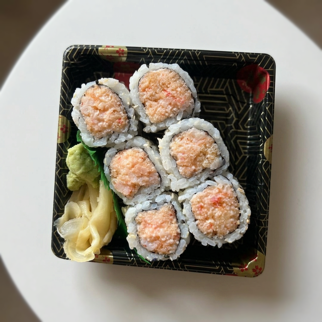 Lobster Salad with Crunch Roll.